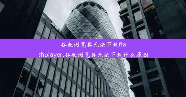 谷歌浏览器无法下载flashplayer,谷歌浏览器无法下载什么原因