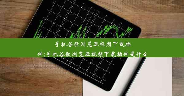 手机谷歌浏览器视频下载插件;手机谷歌浏览器视频下载插件是什么