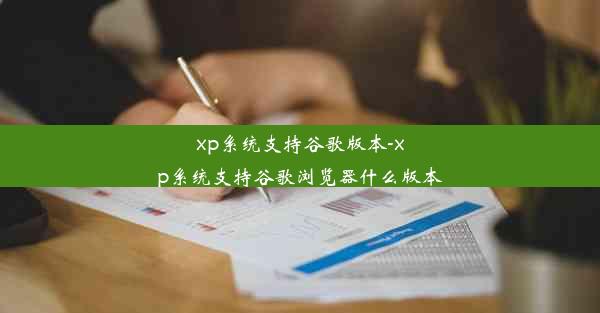 xp系统支持谷歌版本-xp系统支持谷歌浏览器什么版本