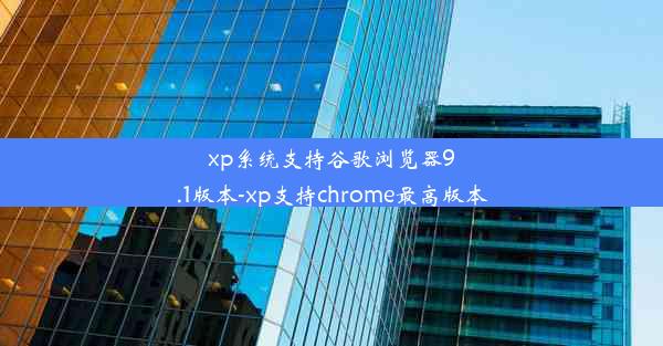 xp系统支持谷歌浏览器9.1版本-xp支持chrome最高版本