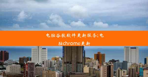 电脑谷歌软件更新服务;电脑chrome更新