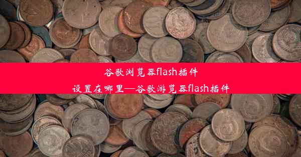 谷歌浏览器flash插件设置在哪里—谷歌游览器flash插件