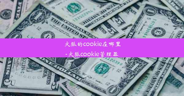 火狐的cookie在哪里-火狐cookie管理器