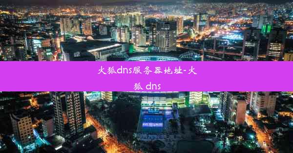 火狐dns服务器地址-火狐 dns